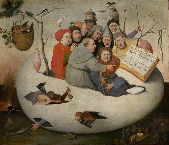 Concert in the Egg - after Hieronymus Bosch
