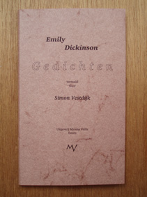 Kaft Gedichten Emily Dickinson - vertaald door S. Vestdijk